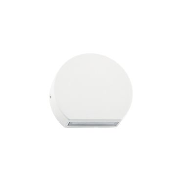 VK Lighting Lun - applique murale d'extérieur - 10 x 8,8 x 3 cm - 3W LED inclus - IP54 - blanc
