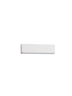 Nova Luce Allure - applique murale extérieure - 26 x 6,5 x 5,1 cm - 22W LED inclus - IP65 - blanc sablé