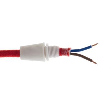 Creative Cables - tendeur de câble - Ø 1,3 x 1,7 cm - blanc