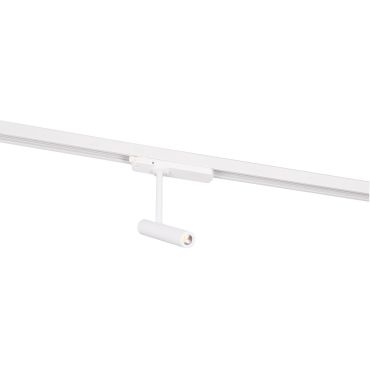Maxlight Pistol - spot sur rail - système de rail triphasé - 16,8 x 3 x 25 cm - 12W LED inclus - blanc
