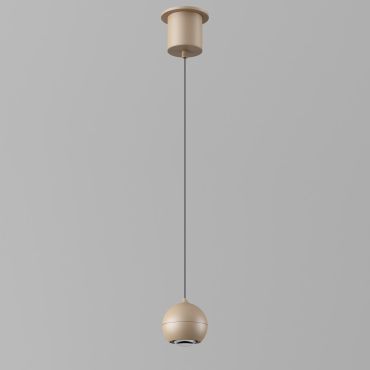 Artdelight Miami - suspension - Ø 10 x 218 cm - 10,8W dimmable LED inclus - champagne