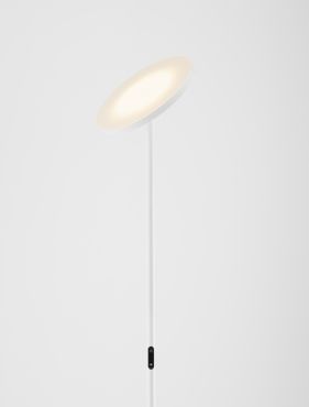 Nova Luce Sinkro - lampadaire - 25 x 180,6 cm - LED dimmable 30W incluse - blanc sable