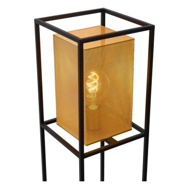 MODÈLE D’EXPOSITION - Lucide Sansa - Lampadaire - 22 x 22 x 120 cm - noir