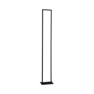 SECONDE CHANCE - Nova Luce Wenna - lampadaire - 26 x 16 x 153 cm - 36W LED inclus - noir mat