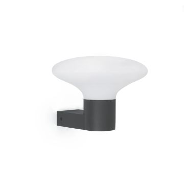 Faro Blub's - applique murale - 26 x 27 x 20,5 cm - IP44 - gris foncé