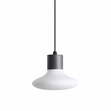 Faro Blub's - lampe suspendue - Ø 26 x 155 cm - IP44 - gris foncé
