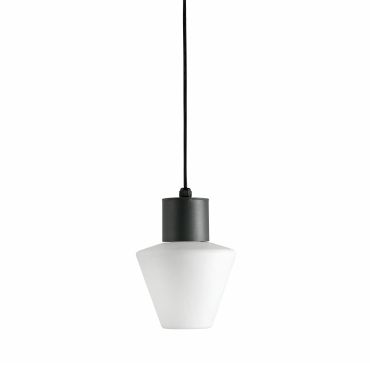 Faro Mistu - lampe suspendue - Ø 20 x 157,5 cm - IP44 - gris foncé