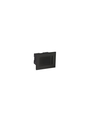 Nova Luce Olin - applique encastrée - 10,2 x 7,8 x 5,8 cm - 3W LED inclus - IP65 - anthracite foncé