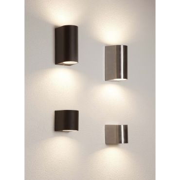 Searchlight Stratton - Applique d'extérieur - 7 x 15 cm - IP44 - noir