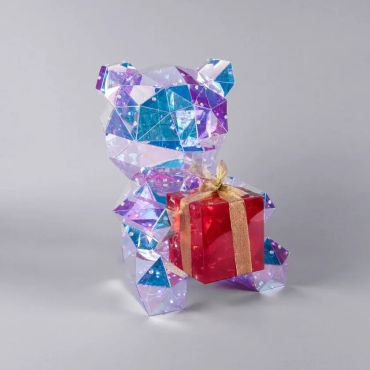 Konstsmide Diamond Teddy - lampe de table - 30 x 37 x 40 cm - multicolore