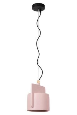 Lucide Ninja - lampe suspendue - 19 x 16 x 120 cm - rose
