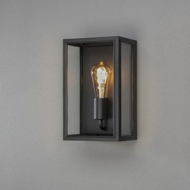Konstsmide Carpi – applique murale d'extérieur – 18 x 13,5 x 30 cm – IP44 – noir