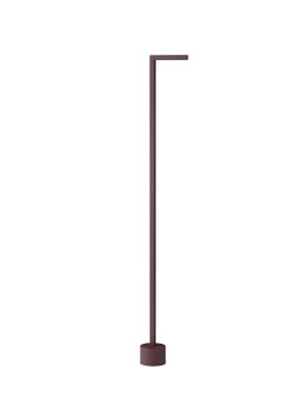 Nova Luce Pipe - lampe de jardin - 11 x 94,5 cm - 5W LED inclus - IP65 - corten