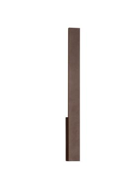 Nova Luce Isos - applique murale extérieure - 5,3 x 61 x 6 cm - 6W LED inclus - IP65 - corten