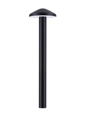 Nova Luce Nemo - lampe de jardin - Ø 11 x 40 cm - 5W LED inclus - IP65 - anthracite foncé