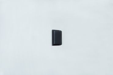 Artdelight Diaz Small - applique murale - 4 x 10 x 15 cm - 2 x 3W LED inclus - IP54 - noir