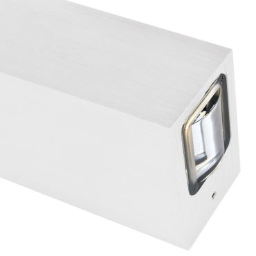 VK Lighting Spathi - applique extérieure - 4 x 7 x 12 cm - 6W LED inclus - IP54 - blanc