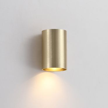 Searchlight Round - applique murale - Ø 6,5 x 10 cm - or