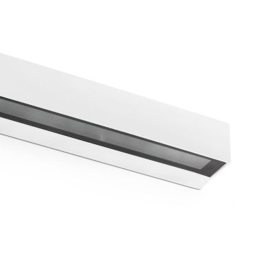 Faro Doro - applique murale - 38 x 7,5 x 5,8 cm - 20W LED inclus - IP65 - blanc mat