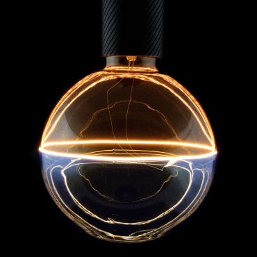 Segula Ampoule LED - 2Tone - Ø 14,5 x 21 cm - E27 - 6W dimmable - 1900K - ambre et bleu