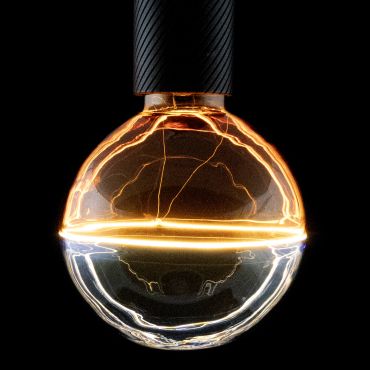 Segula Ampoule LED - 2Tone - Ø 12,7 x 18 cm - E27 - 5W dimmable - 1900K - ambre et bleu