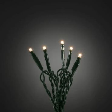 Konstsmide Guirlandes de Noël - Jeu de lumières Micro LED - 693cm - 50 pièces - vert foncé