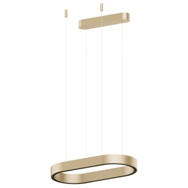 VK Lighting Aria - lampe suspendue - 30 x 306 x 58,8 cm - 60W dimmable LED inclus - or