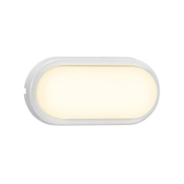 Nordlux Cuba Energy - applique murale extérieure - 20,5 x 4,3 x 10 cm - 6,5W LED inclus - IP54 - blanc et blanc opale