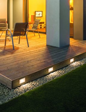 Nova Luce Cove - applique murale extérieure - 14 x 3,8 x 7,7 cm - 1,5W LED inclus - IP54 - blanc givré