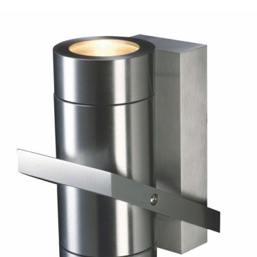 Artdelight Single - applique murale - 8,3 x 11,7 x 16,2 cm - IP54 - aluminium