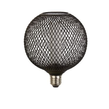 Searchlight Deco LED - Ø 12 x 15 cm - E27 - 3,5W dimmable - 1800K - noir