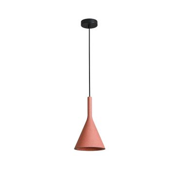 VK Lighting Remy - lampe suspendue - Ø 16,5 x 150 cm - terracotta