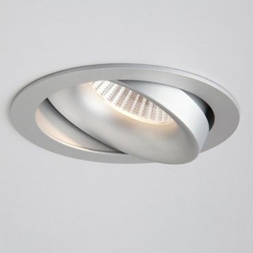 Artdelight Alice - spot encastrable - Ø 90 mm, Ø 83 mm encastrable - gris