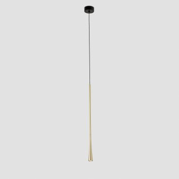 Faro Diana 600 - lampe suspendue - Ø 3,2 x 60 cm - 6W LED inclus - or satiné
