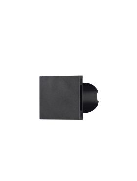 Nova Luce Iko - applique encastrée - 5,5 x 5,5 x 9 cm - 1W LED inclus - IP67 - noir sablé
