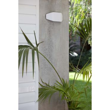 Faro Future - applique murale - 31,5 x 7 x 13,5 cm - IP44 - blanc mat